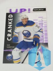 2022-23 Upper Deck Synergy Cranked Up Purple 24/99 Tage Thompson #CU-TT